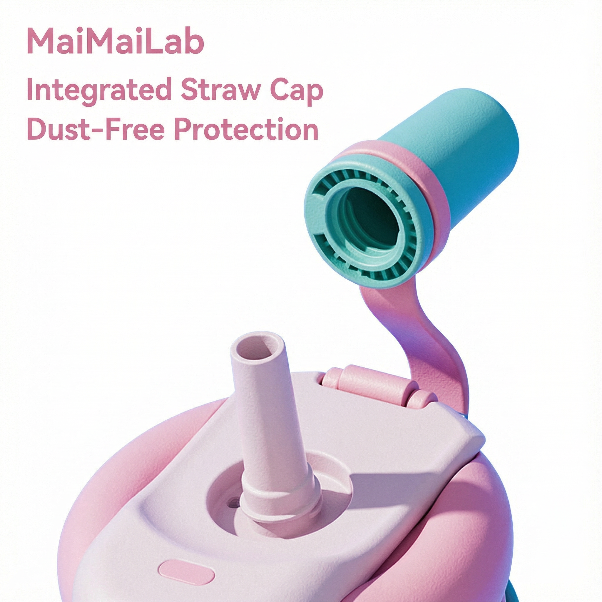 MaimaiLab Insulated Straw Bottle – 1000ml