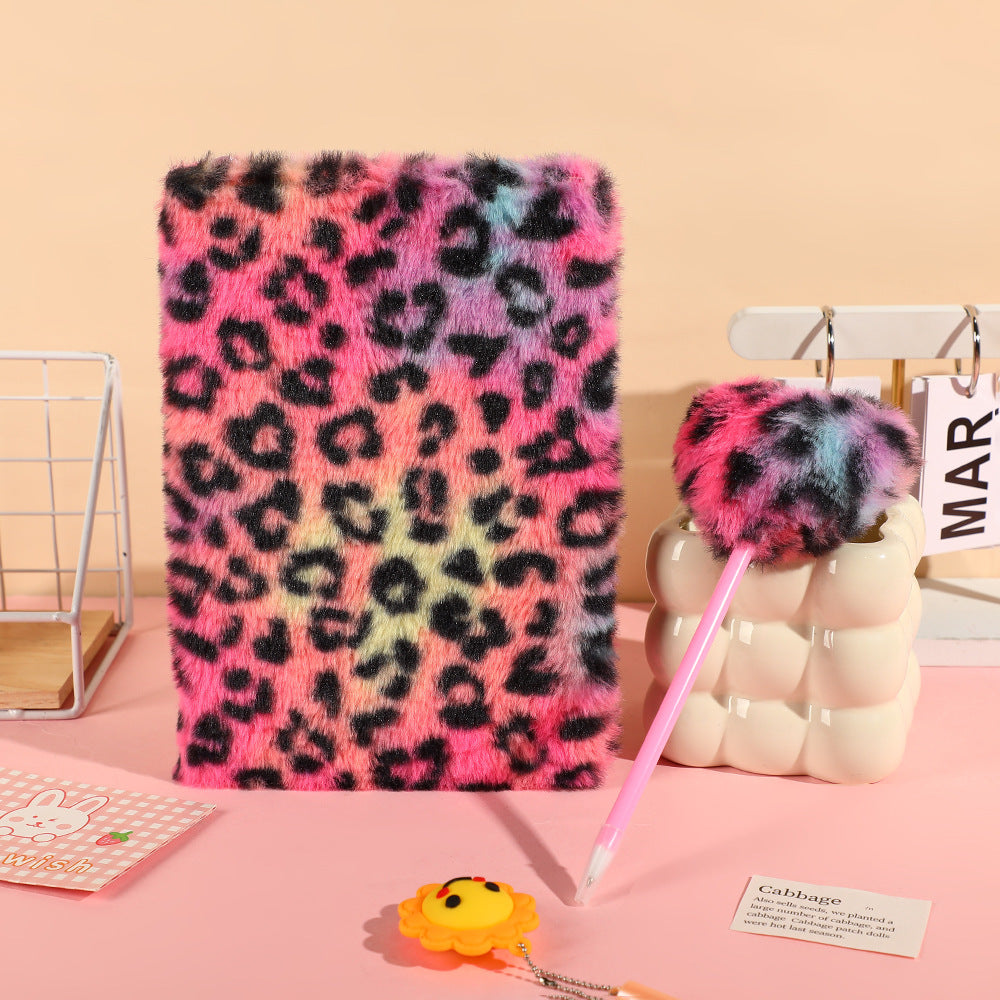 MaimaiLab Rainbow Plush Notebook Set