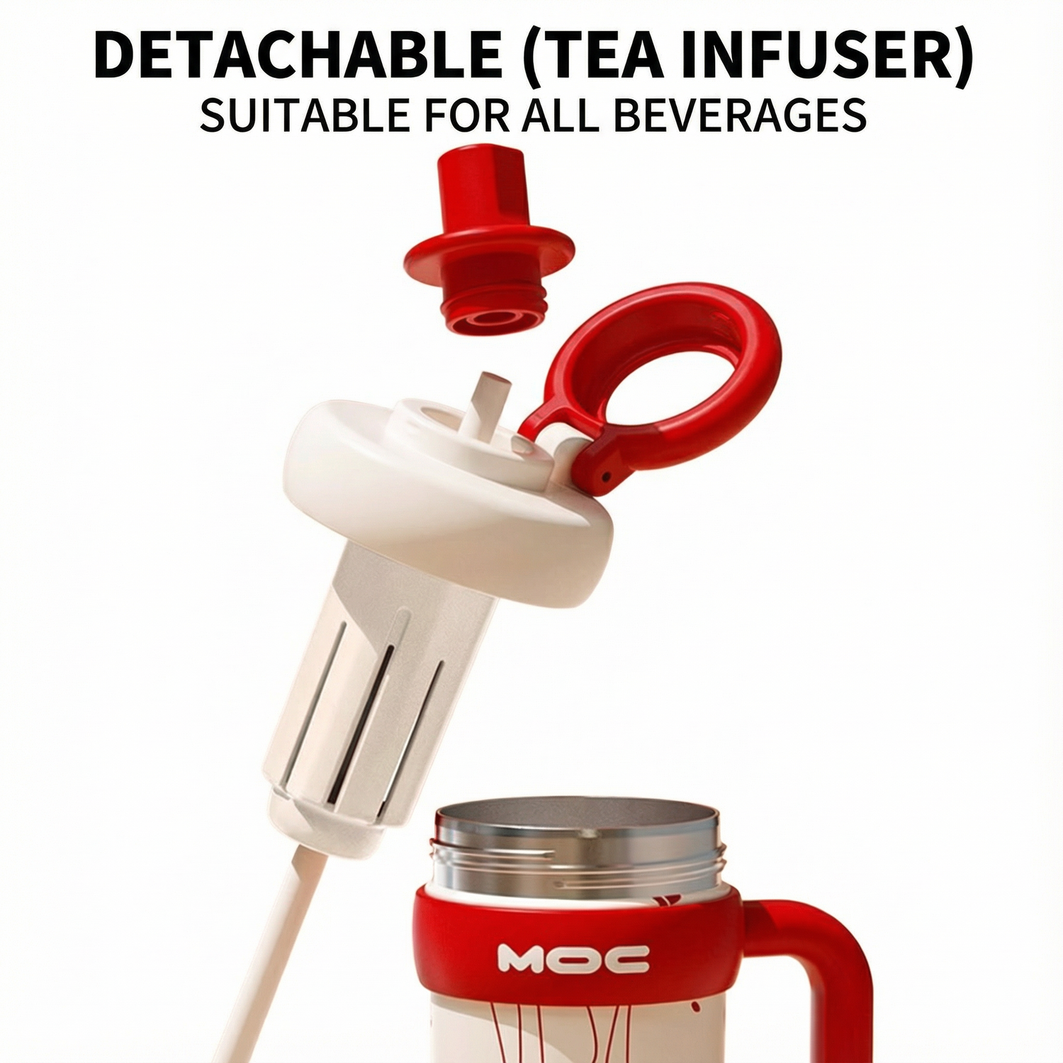 MaimaiLab Insulated Straw Bottle – 750ml