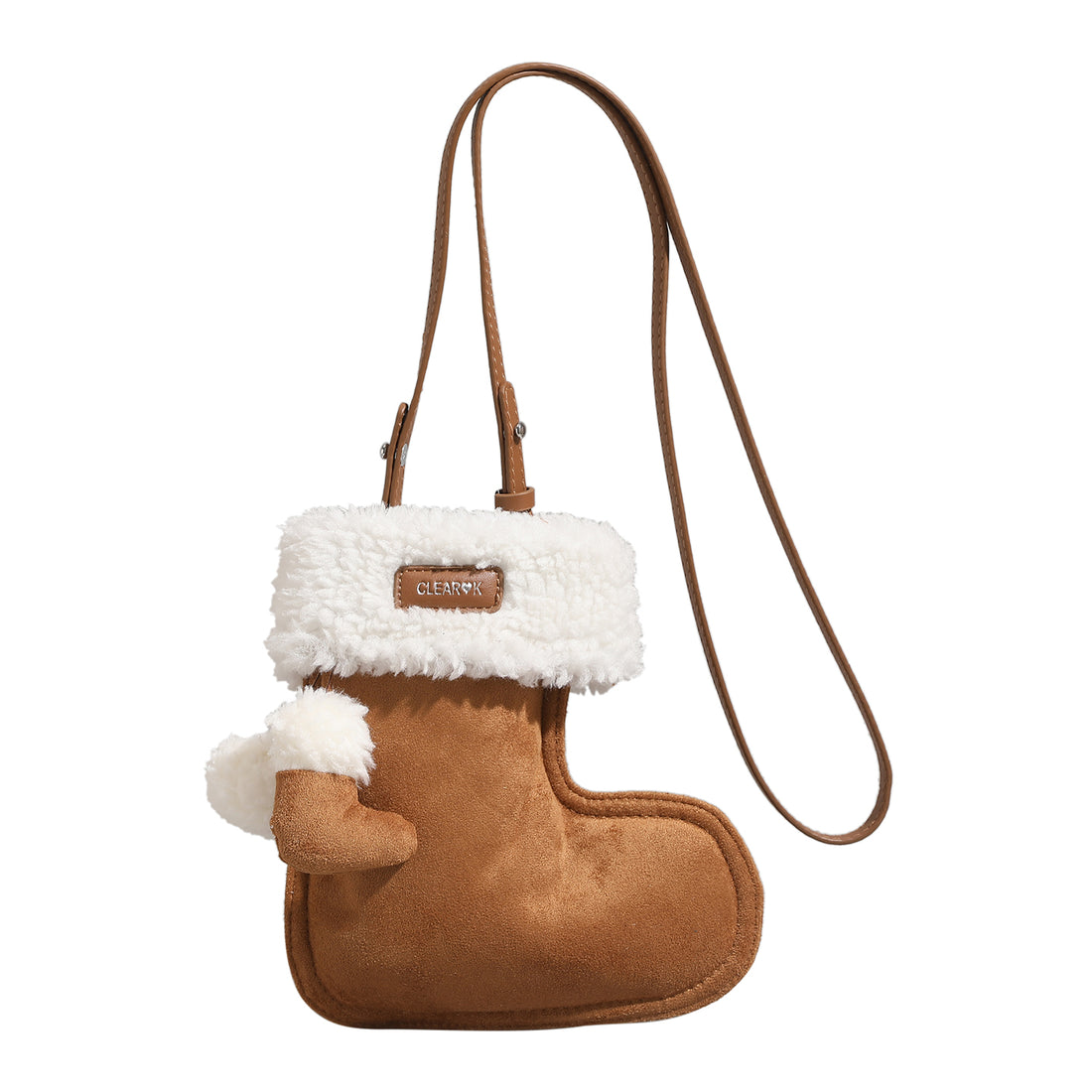 Soft Suede Mini Crossbody Bag for Everyday Use