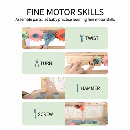 MaimaiLab  Wooden Workbench Playset