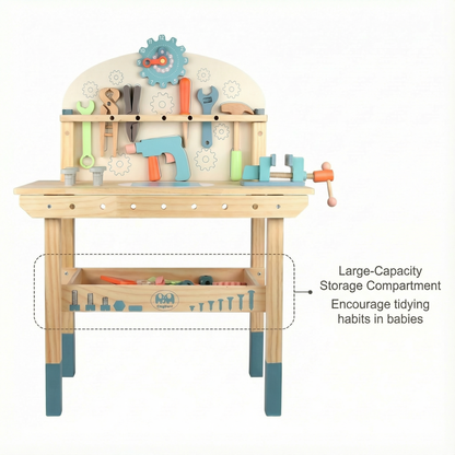MaimaiLab  Wooden Workbench Playset