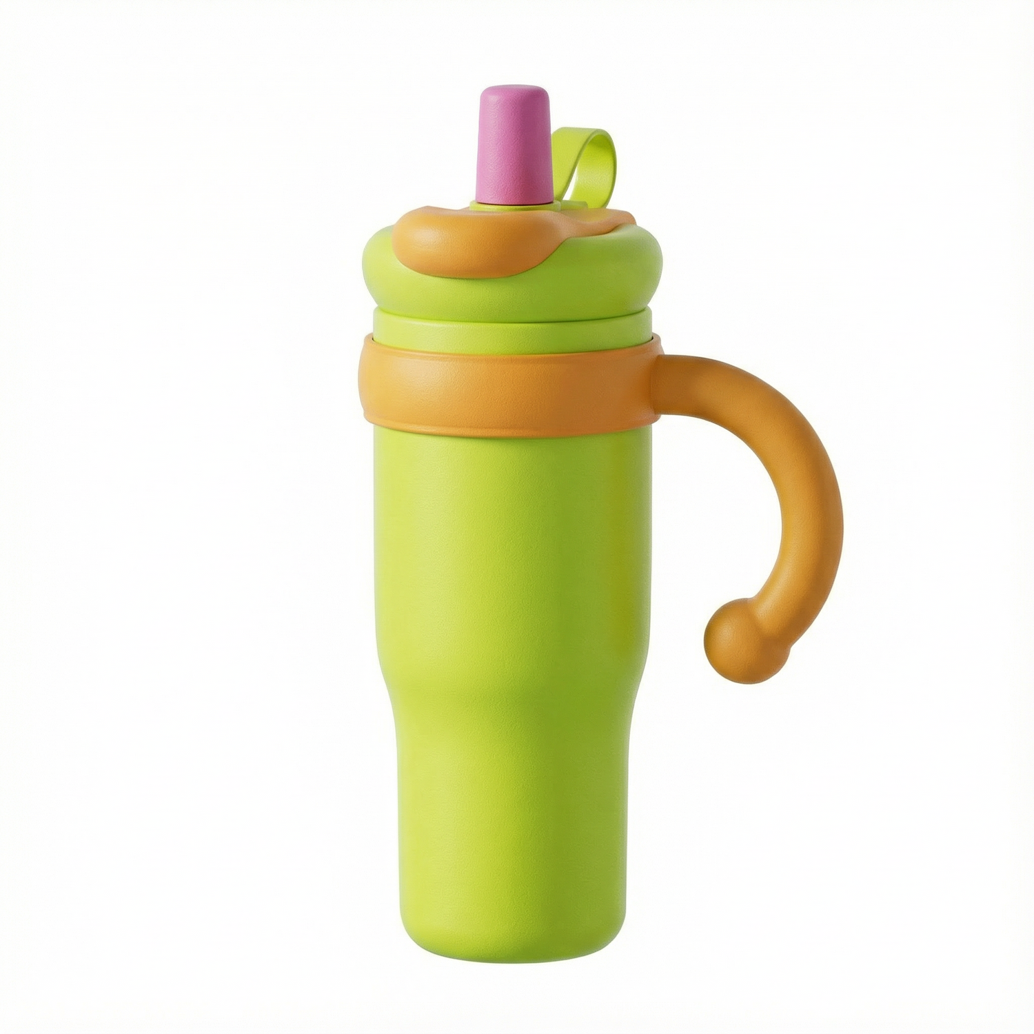 MaimaiLab Insulated Straw Bottle – 1000ml