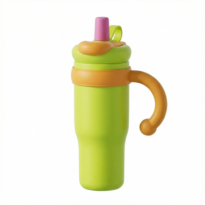 MaimaiLab Insulated Straw Bottle – 1000ml