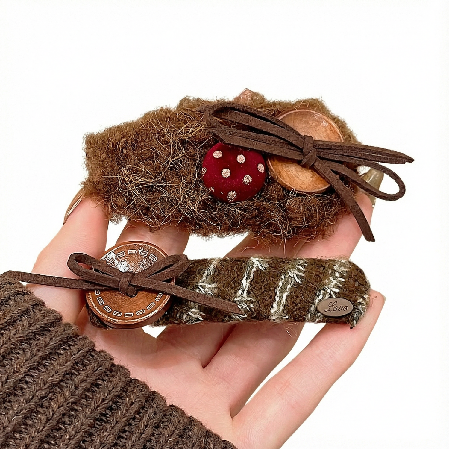 MaimaiLab Fabric Hair Clip Set