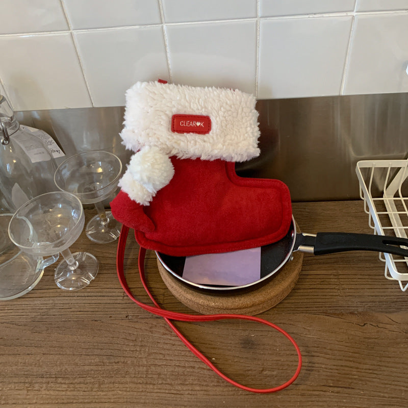 Soft Suede Mini Crossbody Bag for Everyday Use