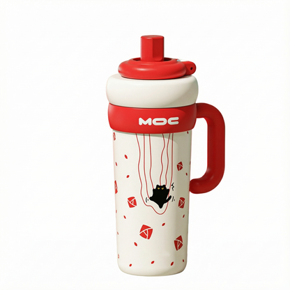 MaimaiLab Insulated Straw Bottle – 750ml