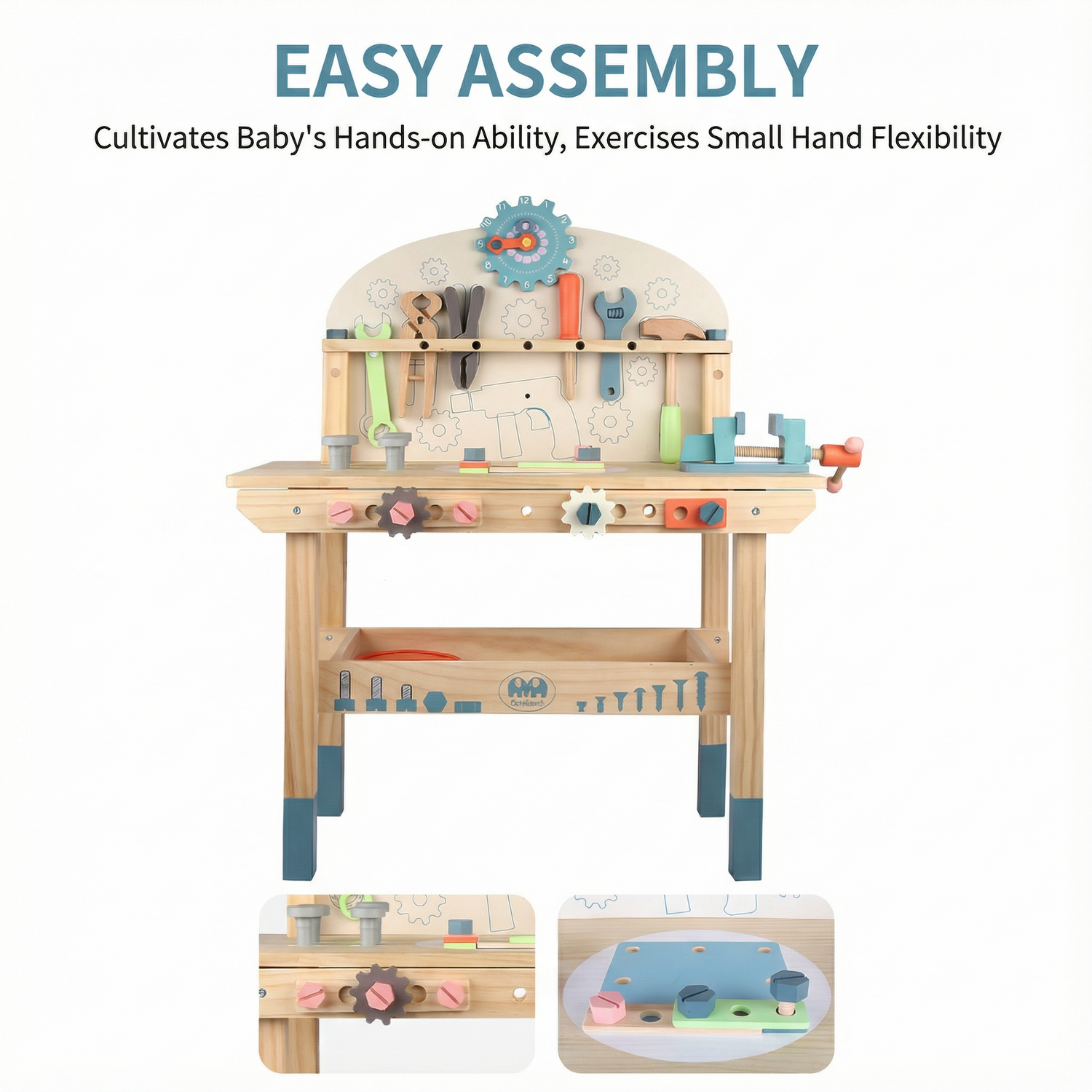 MaimaiLab  Wooden Workbench Playset