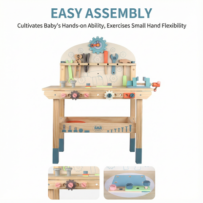 MaimaiLab  Wooden Workbench Playset