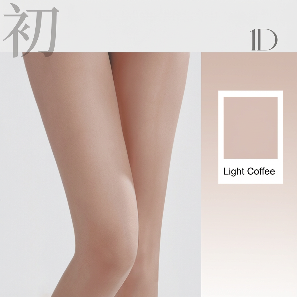 MaimaiLab “CHU” Grey Aura 1D Pantyhose | Soft-Sheer Bare-Leg Effect | 3-Pair Gift Set